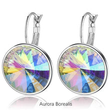 Load image into Gallery viewer, 925 Sterling Silver Leverback Hoop Earring
