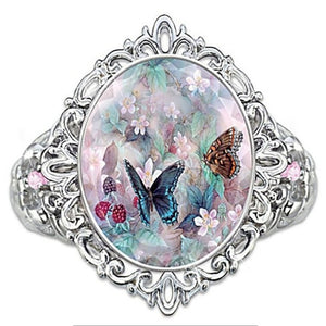 Butterfly Retro Antique 925 Sterling Silver Ring - Unique Inspirations by Tracy and Anna