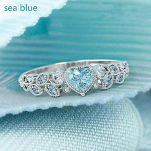 Load image into Gallery viewer, S925 Leaf Heart Ring - Unique Inspirations by Tracy and Anna