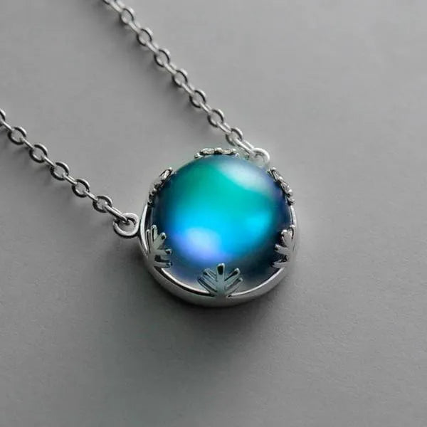 Northern Lights Necklace Natural Gemstone