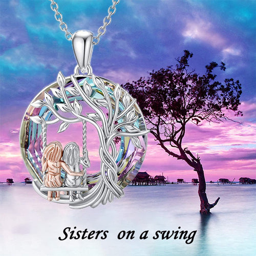 Sisters and Tree of Life Necklace - Unique Inspirations by Tracy and Anna