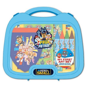Paw Patrol Art Set in Plastic Carry Case - Unique Inspirations by Tracy and Anna
