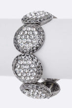 Load image into Gallery viewer, Crystal Disk Stretch Bracelet - Unique Inspirations by Tracy and Anna