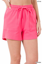 Load image into Gallery viewer, COTTON DRAWSTRING WAIST SHORTS - Unique Inspirations by Tracy and Anna