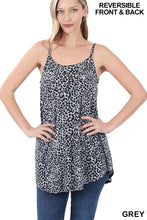 Load image into Gallery viewer, LEOPARD REVERSIBLE CAMI - Unique Inspirations by Tracy and Anna