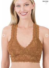Load image into Gallery viewer, STRETCH LACE BRALETTE HOURGLASS BACK - Unique Inspirations by Tracy and Anna