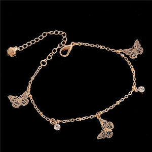 BUTTERFLY ANKLET - Unique Inspirations by Tracy and Anna