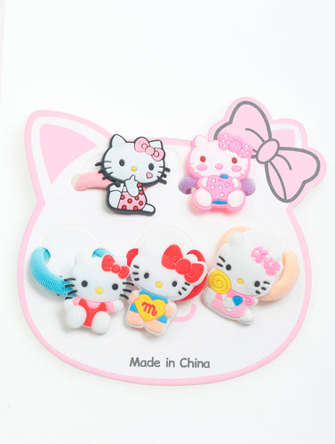Hello Kitty Ponytail Holders - Unique Inspirations by Tracy and Anna
