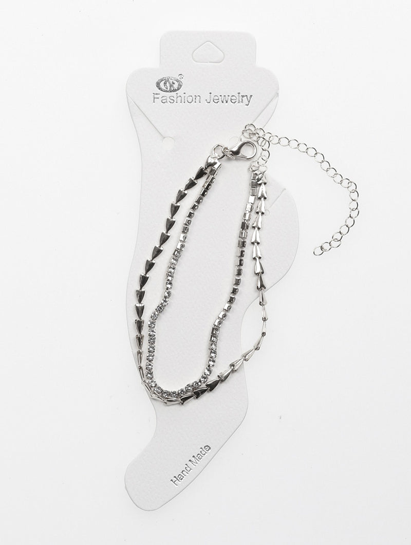ANKLET / CRYSTAL STONE - Unique Inspirations by Tracy and Anna