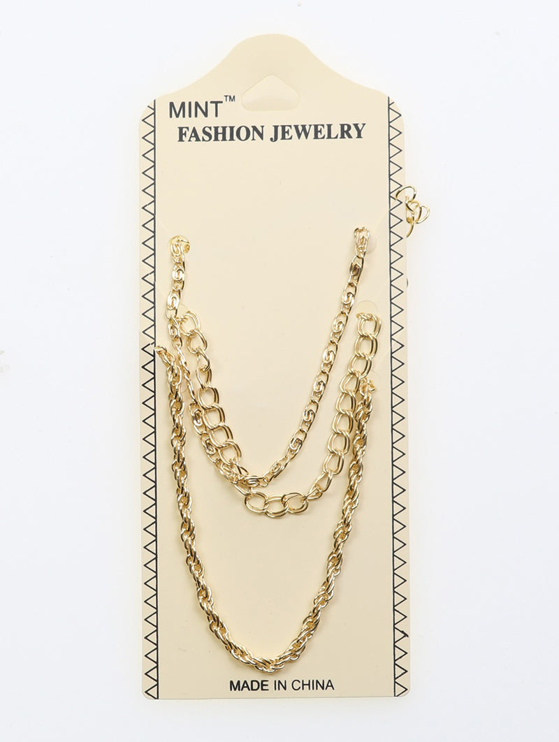 ANKLET / 3 METAL CHAIN - Unique Inspirations by Tracy and Anna