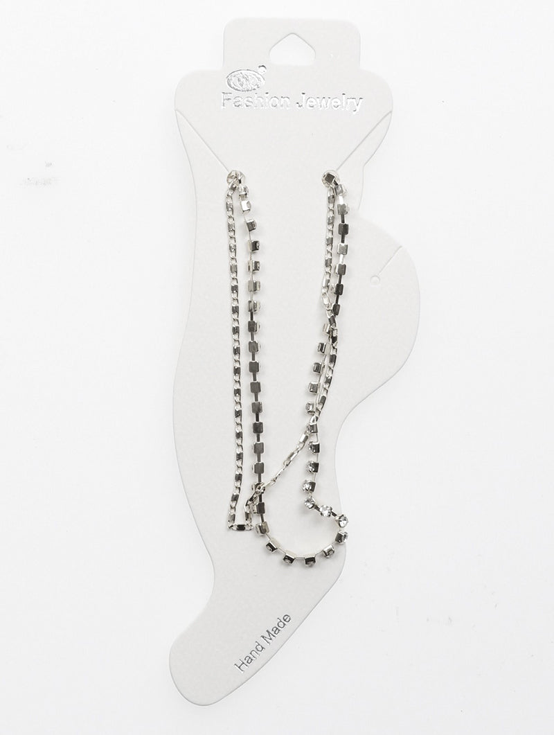 ANKLET / CRYSTAL STONE - Unique Inspirations by Tracy and Anna