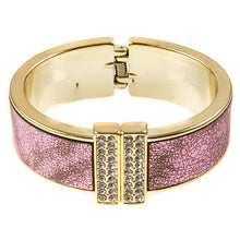 Load image into Gallery viewer, Hinged Bracelet w/Rhinestones - Unique Inspirations by Tracy and Anna