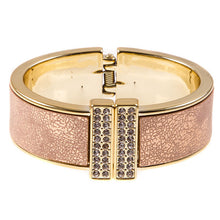 Load image into Gallery viewer, Hinged Bracelet w/Rhinestones - Unique Inspirations by Tracy and Anna