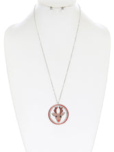 Load image into Gallery viewer, Snowman &amp; Reindeer Beaded Necklace w/Earrings - Unique Inspirations by Tracy and Anna