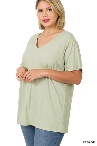 Boyfriend V-Neck Tee - Unique Inspirations by Tracy and Anna