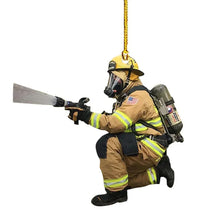 Load image into Gallery viewer, Firemen Arylic Hanging Ornaments