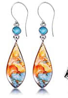 Load image into Gallery viewer, Teardrop Dangle Earrings - Unique Inspirations by Tracy and Anna