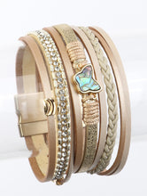 Load image into Gallery viewer, Abalone and Butterfly Magnetic Bracelet - Unique Inspirations by Tracy and Anna