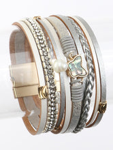 Load image into Gallery viewer, Abalone and Butterfly Magnetic Bracelet - Unique Inspirations by Tracy and Anna