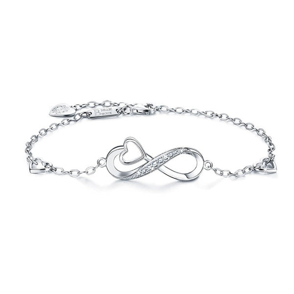 925 STERLING SILVER INFINITY BRACELET - Unique Inspirations by Tracy and Anna