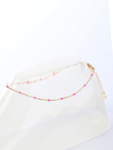 SPRING COLORED ANKLETS - Unique Inspirations by Tracy and Anna