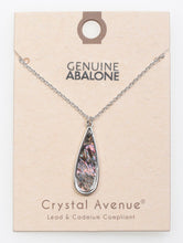 Load image into Gallery viewer, Abalone Tear Drop Necklace - Unique Inspirations by Tracy and Anna