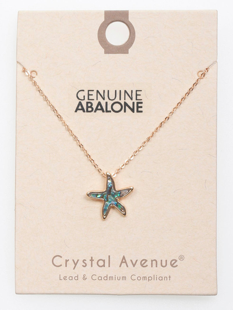 Abalone Starfish Necklace - Unique Inspirations by Tracy and Anna