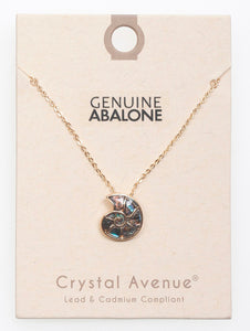 Abalone Shell Necklace - Unique Inspirations by Tracy and Anna