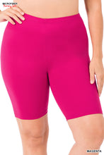 Load image into Gallery viewer, BRUSHED MICROFIBER BIKER SHORTS - Unique Inspirations by Tracy and Anna