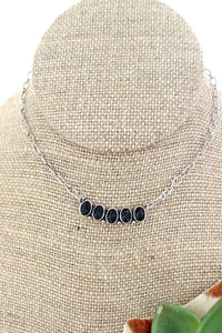 Rowlett Creek Silvertone Choker - Unique Inspirations by Tracy and Anna