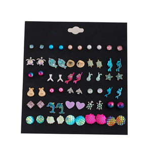 Package of 30 Post Earrings