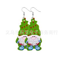 Load image into Gallery viewer, Christmas Gnome Earrings