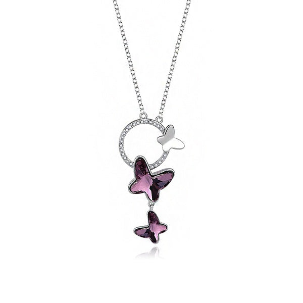 S925 Butterfly Necklace