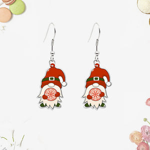 Gnome Christmas Earrings