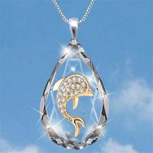 Load image into Gallery viewer, Crystal Teardrop Necklace - Unique Inspirations by Tracy and Anna