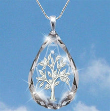 Load image into Gallery viewer, Crystal Teardrop Necklace - Unique Inspirations by Tracy and Anna