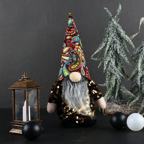 HALLOWEEN SEQUIN GNOMES
