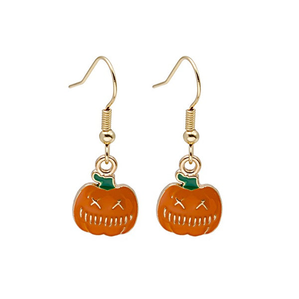 Pumpkin Earrings - Unique Inspirations by Tracy and Anna