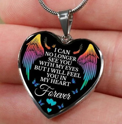 I Can No Longer See You Necklace - Unique Inspirations by Tracy and Anna