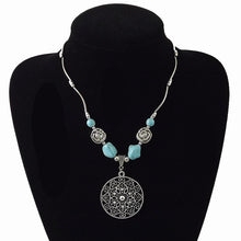Load image into Gallery viewer, Ethnic Style Turquoise Necklace - Unique Inspirations by Tracy and Anna