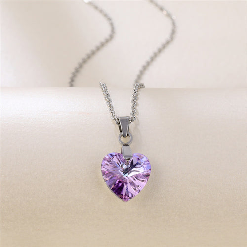 Stainless Steel & Shaped Pendant - Unique Inspirations by Tracy and Anna
