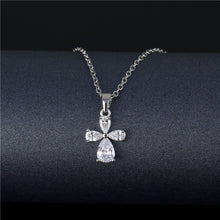 Load image into Gallery viewer, Geometric Crystal Zircon Pendant Simple Necklace - Unique Inspirations by Tracy and Anna