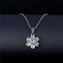 Load image into Gallery viewer, Geometric Crystal Zircon Pendant Simple Necklace - Unique Inspirations by Tracy and Anna