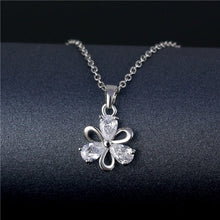 Load image into Gallery viewer, Geometric Crystal Zircon Pendant Simple Necklace - Unique Inspirations by Tracy and Anna