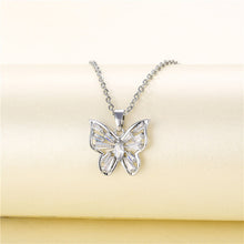 Load image into Gallery viewer, Geometric Crystal Zircon Pendant Simple Necklace - Unique Inspirations by Tracy and Anna