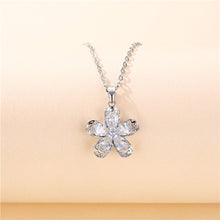 Load image into Gallery viewer, Geometric Crystal Zircon Pendant Simple Necklace - Unique Inspirations by Tracy and Anna