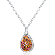 Load image into Gallery viewer, Druzy Teardrop Necklace - Unique Inspirations by Tracy and Anna