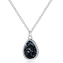 Load image into Gallery viewer, Druzy Teardrop Necklace - Unique Inspirations by Tracy and Anna