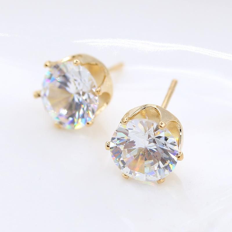 Crown Crystal Zircon Earrings - Unique Inspirations by Tracy and Anna