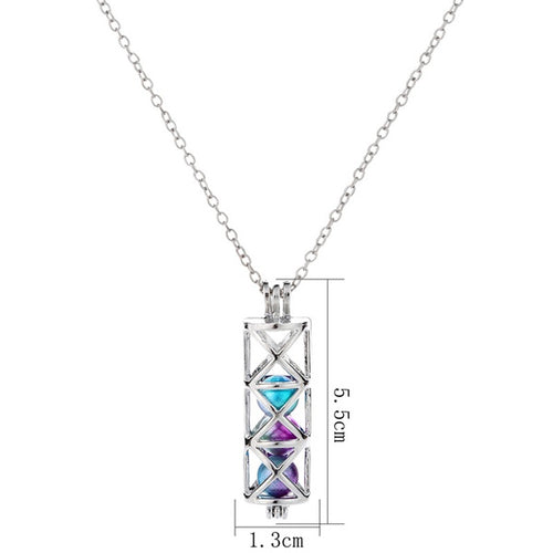 Pearl Cage Pendant Necklace - Unique Inspirations by Tracy and Anna